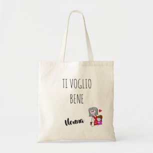 Borsa Ti voglio ben Nonna - femminuccia Tote Beute Tragetasche