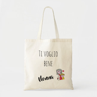 Borsa Ti voglio ben Nonna - maschietto Tragetasche