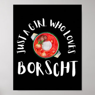 Borschtsch Rote Beete Ukrainischer Borscht 1 Poster