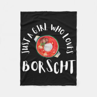 Borschtsch Rote Beete Ukrainischer Borschtsch 1 Fleecedecke