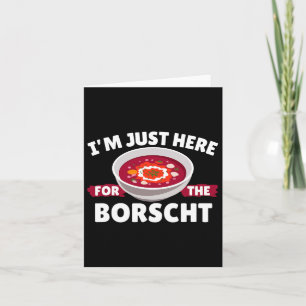 Borschtsch Russian Food Ukraines Food Erntedank C Karte