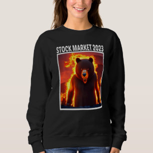 Börse 2023 Bärenmarkt Kryptobörsen Sweatshirt