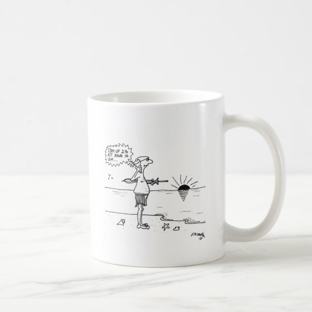Börse-Cartoon 4013 Tasse (Rechts)