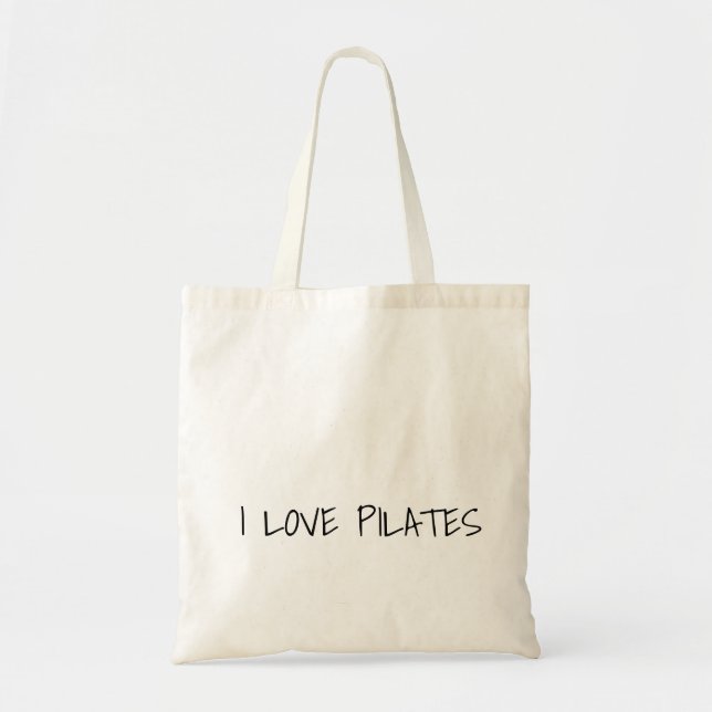 Börse I Love Pilates Tragetasche (Vorne)