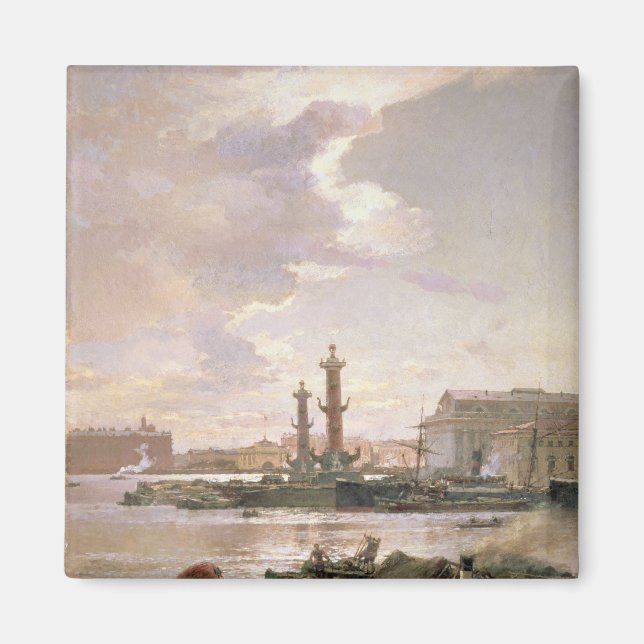 Börse in St. Petersburg, 1891 Magnet (Vorne)