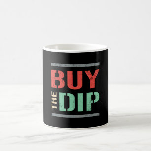 Börse kauft den Dip Bear Bull Trader Kaffeetasse