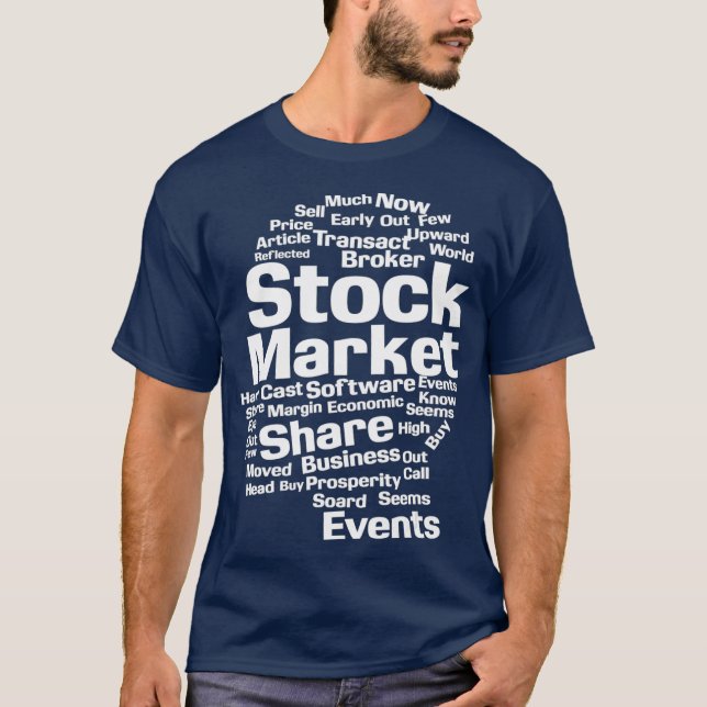 Börsenaktien Broker Trader Trading Forex T-Shirt (Vorderseite)