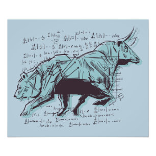 Börsenanalyse Fotodruck