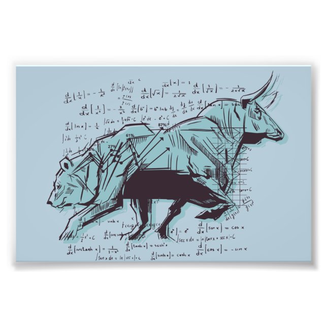 Börsenanalyse Fotodruck (Vorne)