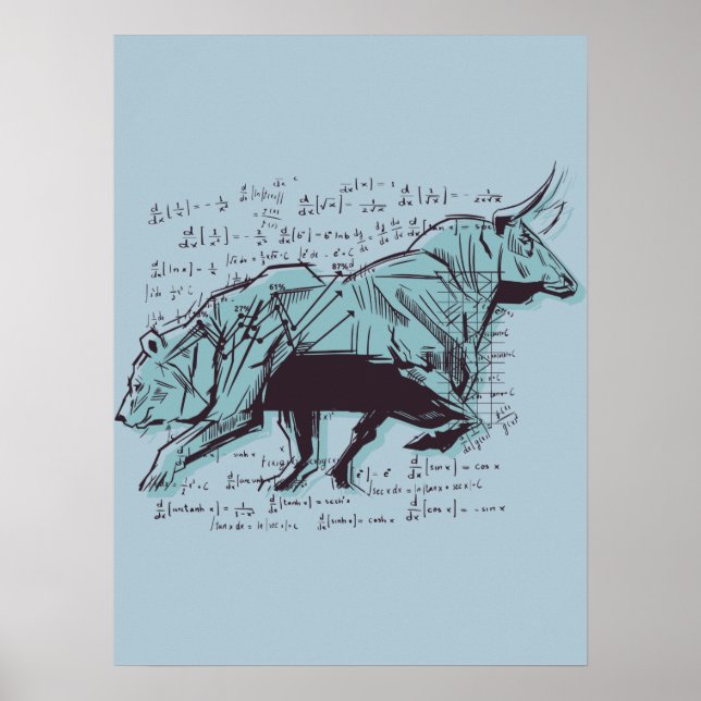 Börsenanalyse Poster (Vorne)