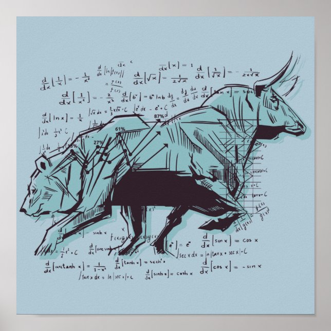 Börsenanalyse Poster (Vorne)