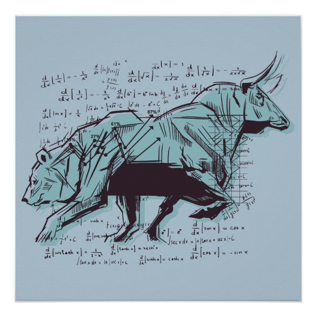 Börsenanalyse Poster (Vorderseite)