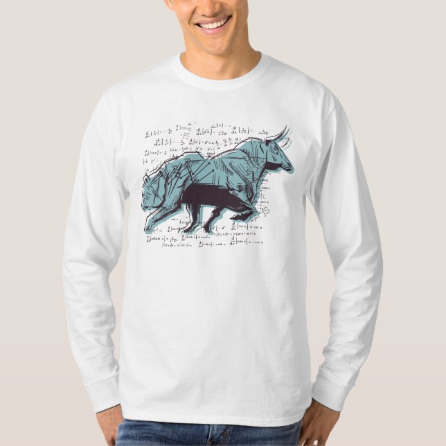 Börsenanalyse T-Shirt (Vorderseite)