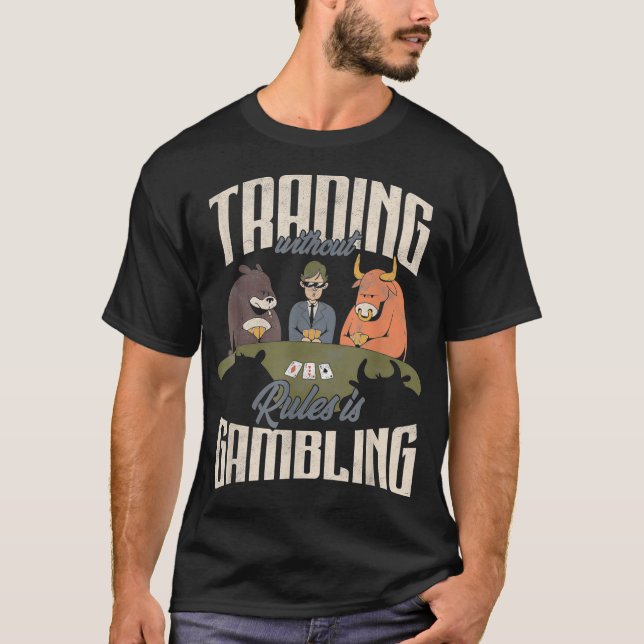 Börsenbestände von Trading Traders Devisen T-Shirt (Vorderseite)