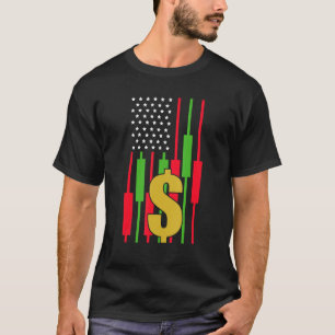 Börsenhandelsflagge - Anlegerflagge 2 T-Shirt
