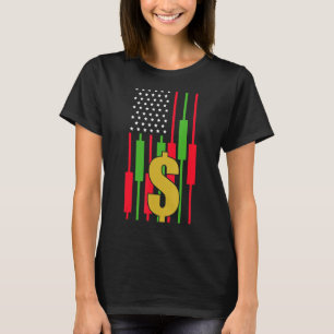 Börsenhandelsflagge - Anlegerflagge 2 T-Shirt