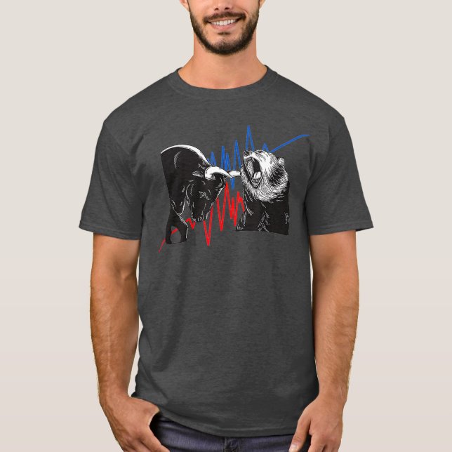 Börsenhandelstag Händler Optionen Anleger T-Shirt (Vorderseite)