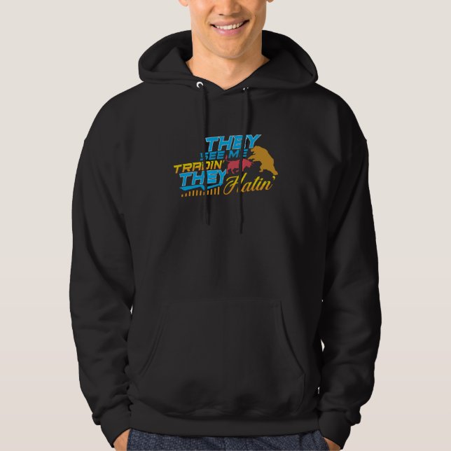 Börsenhändler Devisenhändler Investor Handel  Hoodie (Vorderseite)