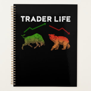 Börsenhändler Geschenke Day Trading Geschenk Markt Planer