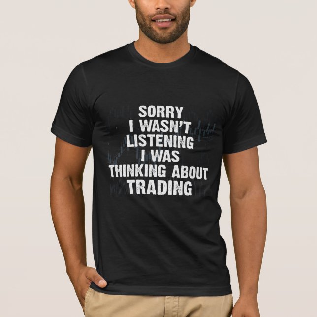 Börsenhändler Investor Day Trader T-Shirt (Vorderseite)
