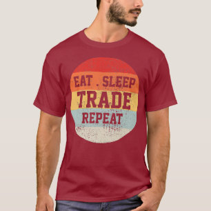 Börsenhändler Retro Vintage Funny Gift T-Shirt