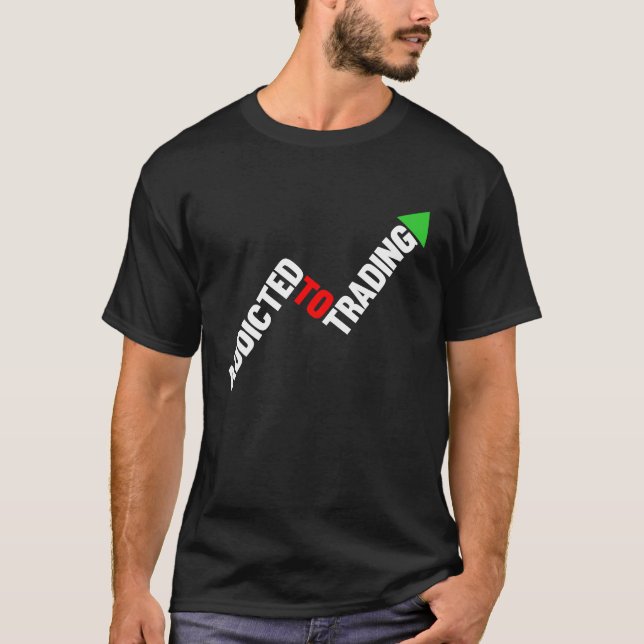 Börsenkapitalmarkt-Tageshandelsgeschäft Hauptstadt T-Shirt (Vorderseite)