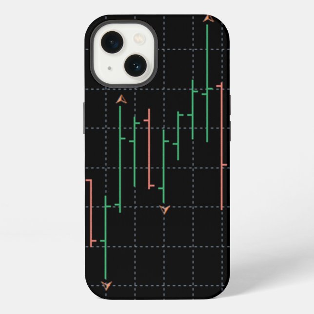 Börsenkonzept iPhone Hülle (Rückseite)