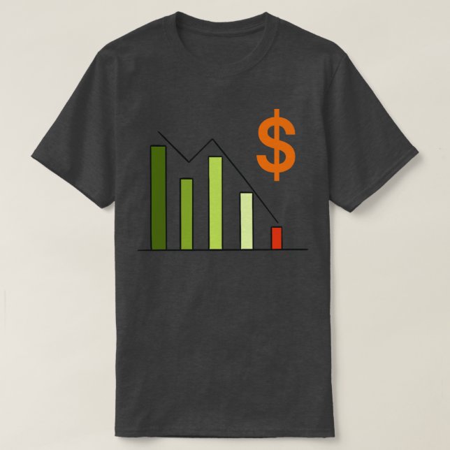 Börsenkurse T-Shirt (Design vorne)