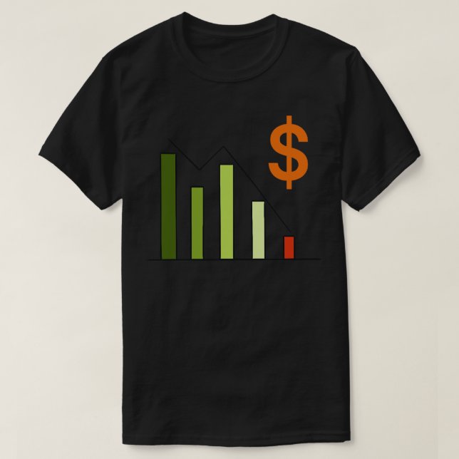 Börsenkurse T-Shirt (Design vorne)