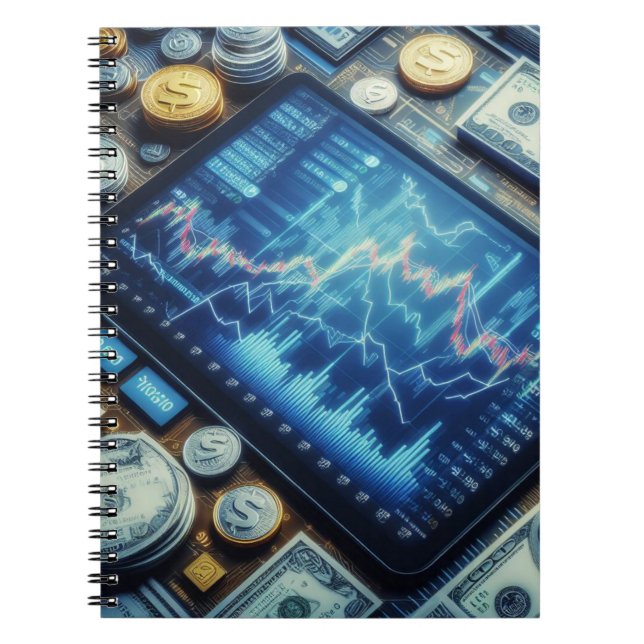 Börsennotierung Notizblock (Vorderseite)