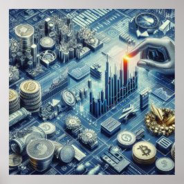 Börsenplakat Poster