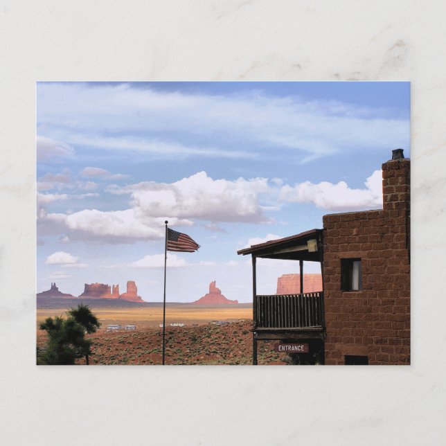 Börsenposten, Monument Valley, ABER Postkarte (Vorderseite)