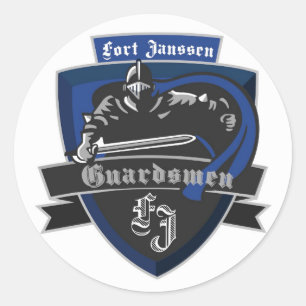 Börsentelegraf-Aufkleber Runder Aufkleber