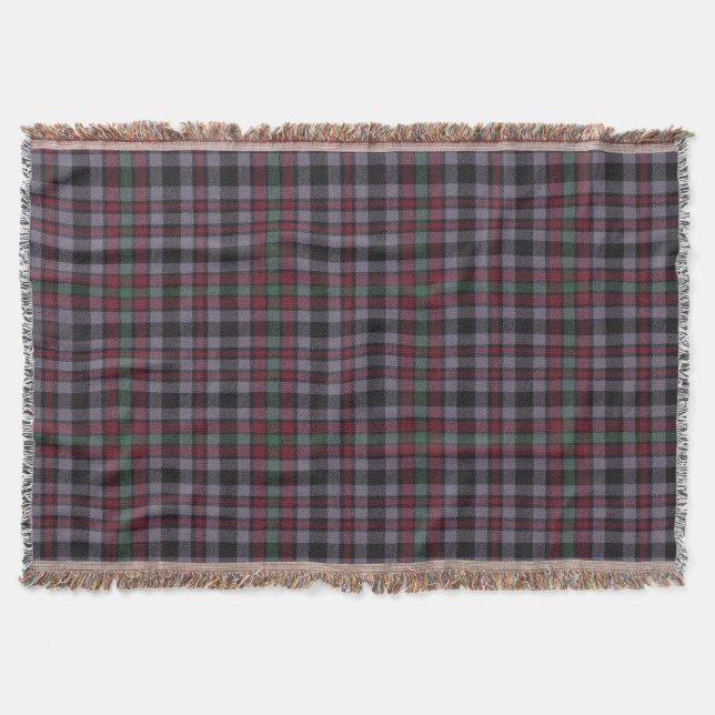 Borthwick Modern Original Scottish Tartan Decke (Vorderseite)