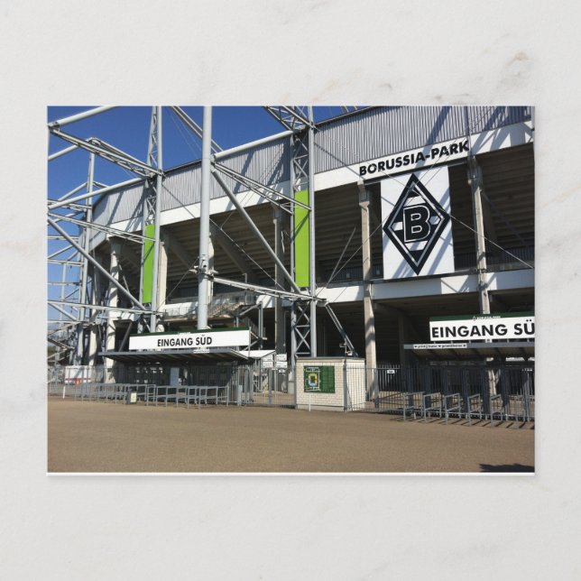 Borussia-Park - Mönchengladbach Postkarte (Vorderseite)
