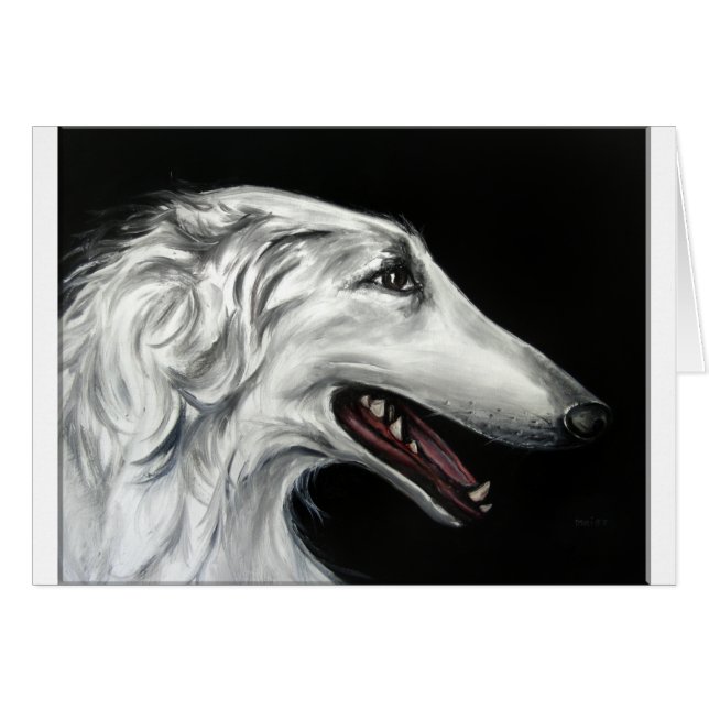 Borzoi (Vorderseite (Horizontal))