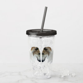 Borzoi Beauties Acrylic Tumbler Acryltrinkbecher
