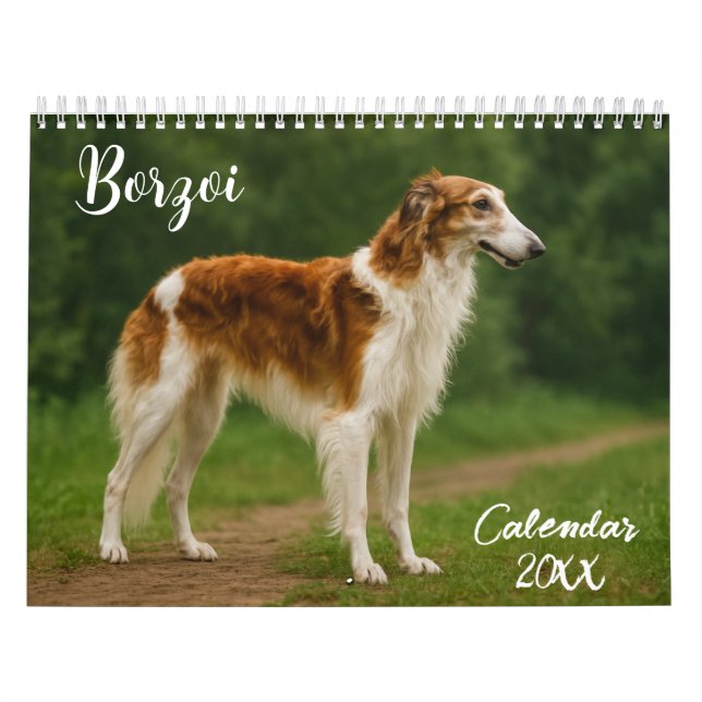 Borzoi-Kalender 2026 Kalender (Titelbild)