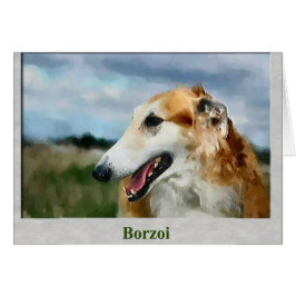Borzoi Kunstgeschenke