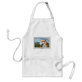 Borzoi Kunstgeschenke Schürze