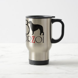 Borzoi-Logo Reisebecher
