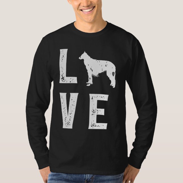 Borzoi Love  1 T-Shirt (Vorderseite)