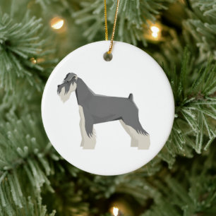Borzoi-Schmuck, Borzo-Weihnachtsschmuck Schmuck Keramik Ornament