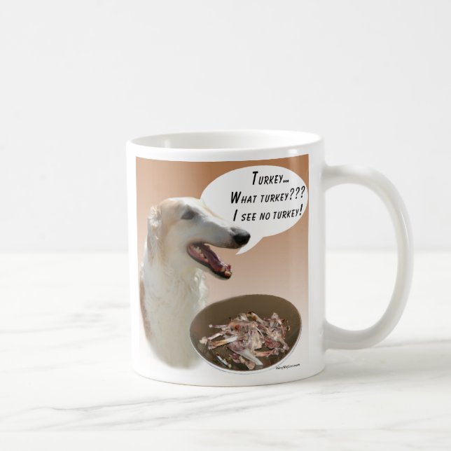 Borzoi Türkei Kaffeetasse (Rechts)