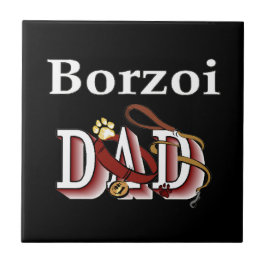 Borzoi-Vater Fliese