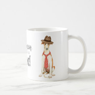 Borzoi-Vater Tasse