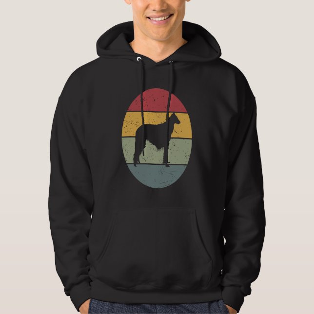 Borzoi Vintage Hoodie (Vorderseite)