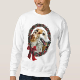 Borzoi Weihnachtsgeschenke Sweatshirt