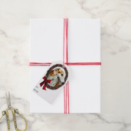 Borzoi Weihnachtsgeschenke Tags Geschenkanhänger