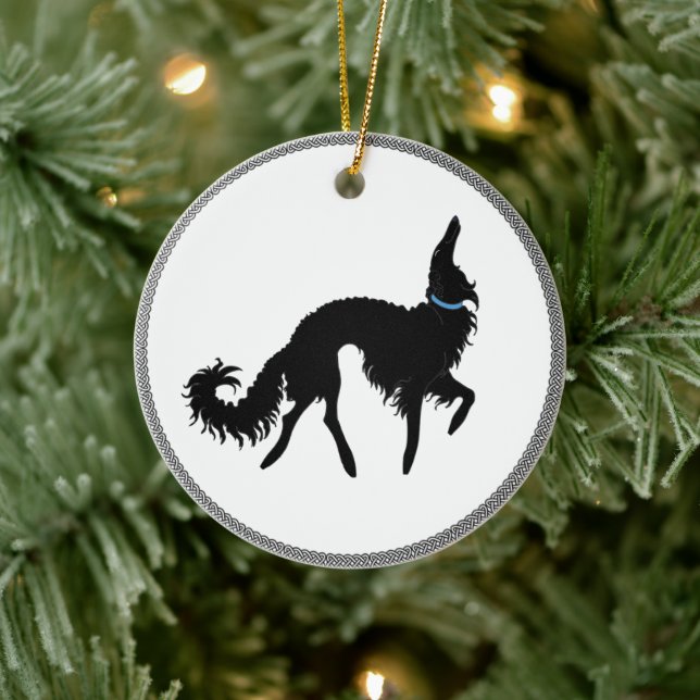 Borzoi Weihnachtsschmuck (Baum)